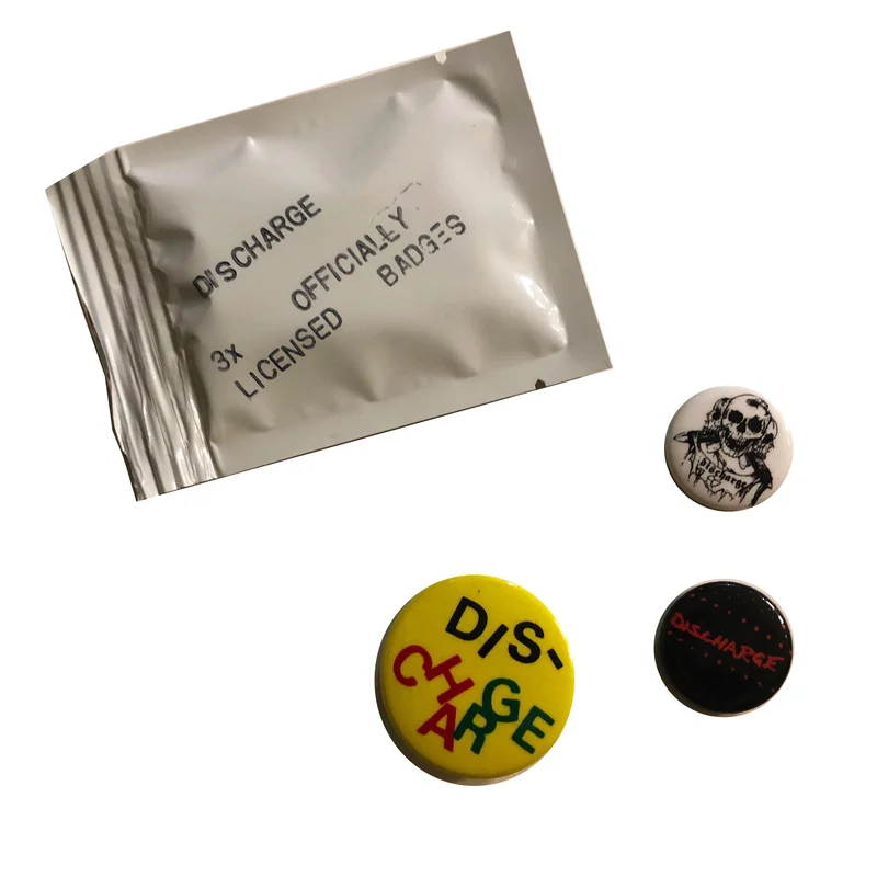Discharge Officially Licensed Badges