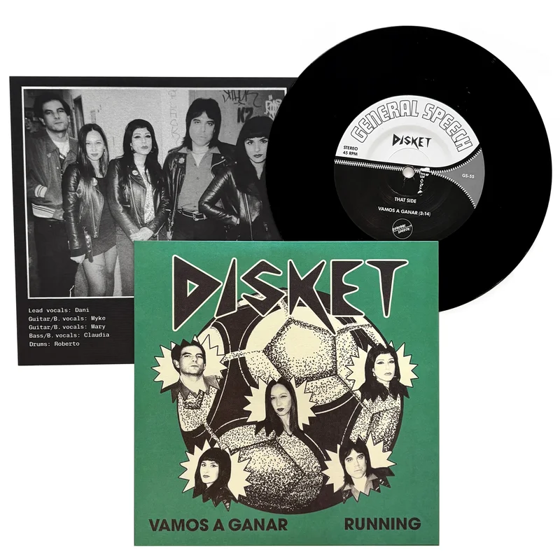 Disket: Running B/W Vamos A Ganar 7"
