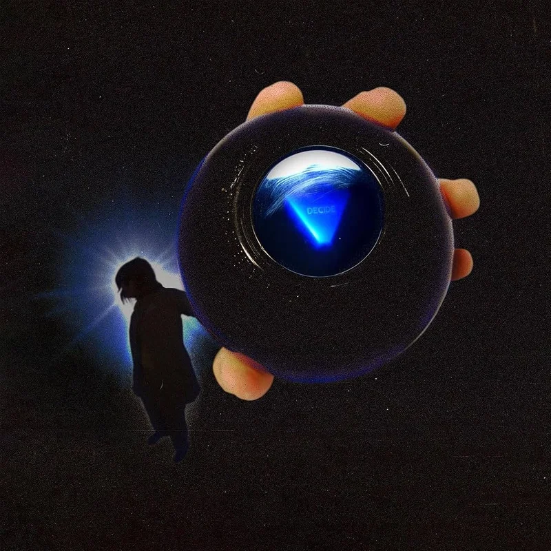 DJO - DECIDE - BLUE SWIRL COLOR - VINYL LP