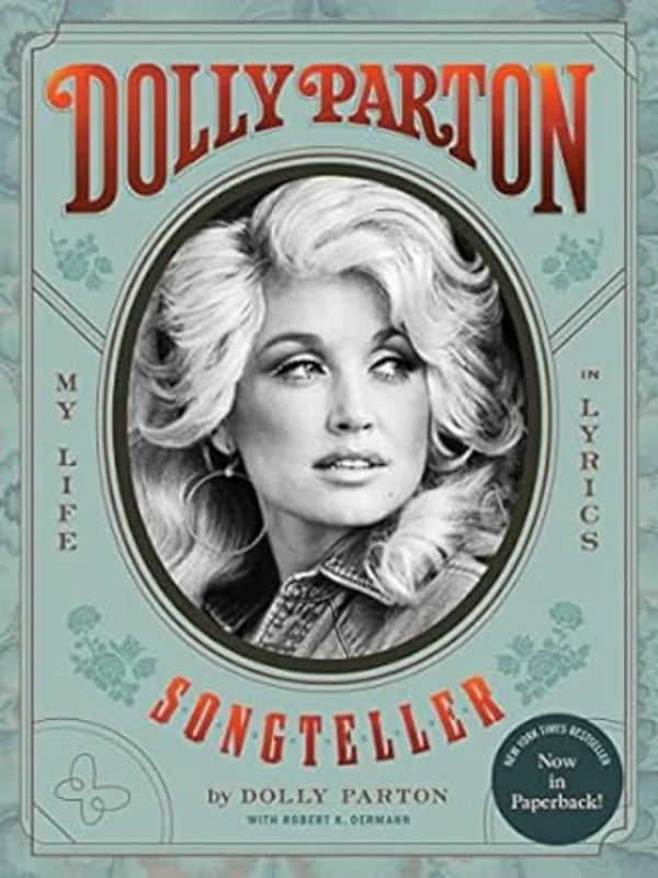 DOLLY PARTON - SONGTELLER: MY LIFE IN LYRICS - PAPERBACK - BOOK