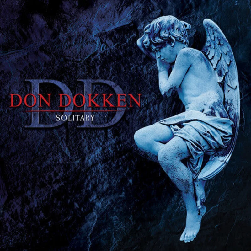 DON DOKKEN 'SOLITARY' LP - WHITE