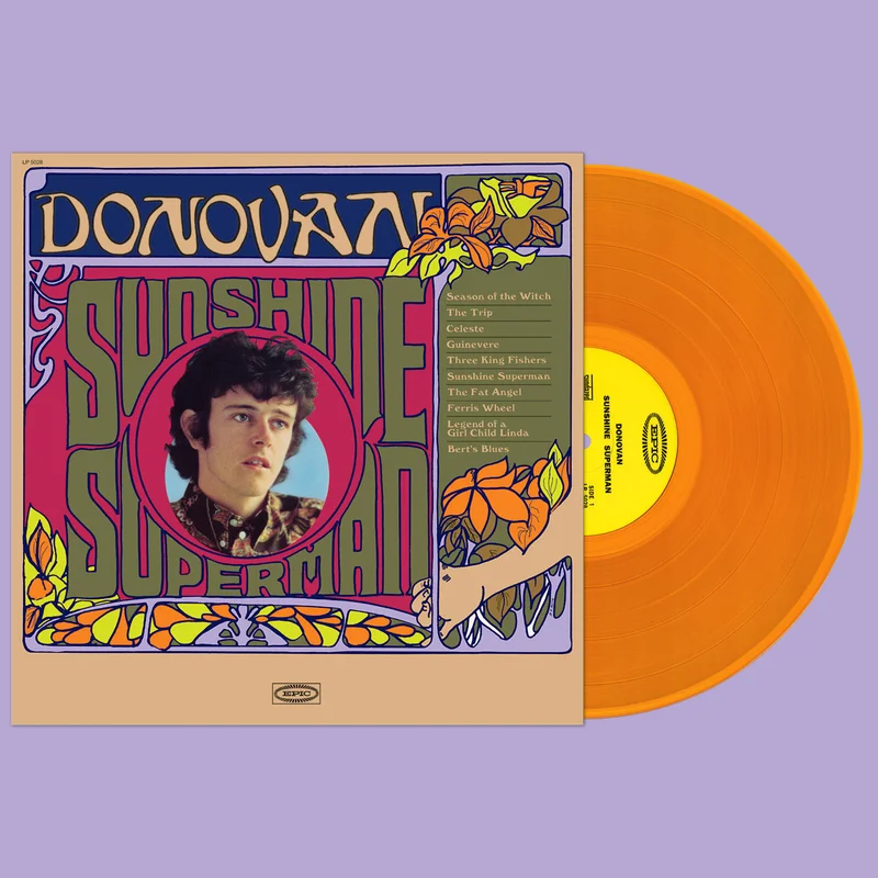 DONOVAN 'SUNSHINE SUPERMAN' LP - GOLD