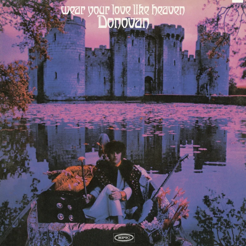 DONOVAN 'WEAR YOUR LOVE LIKE HEAVEN' LP - PURPLE