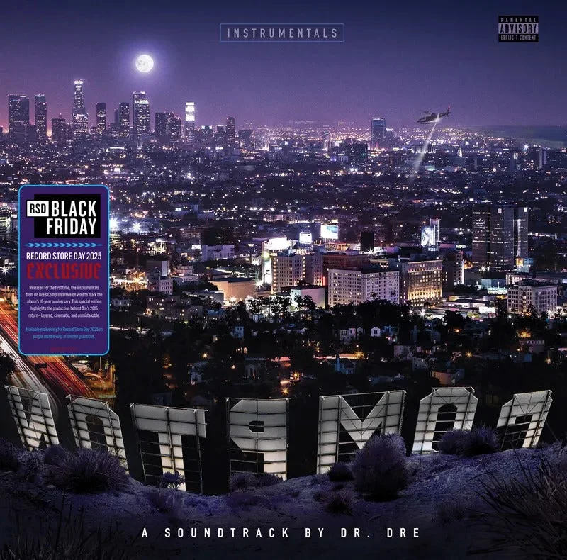 Dr. Dre: Compton (A Soundtrack by Dr. Dre) (Instrumental Edition) 2x12" (Black Friday 2025)
