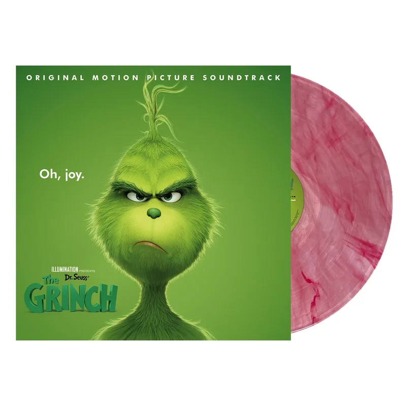 DR. SEUSS' THE GRINCH SOUNDTRACK LP - RED/WHITE