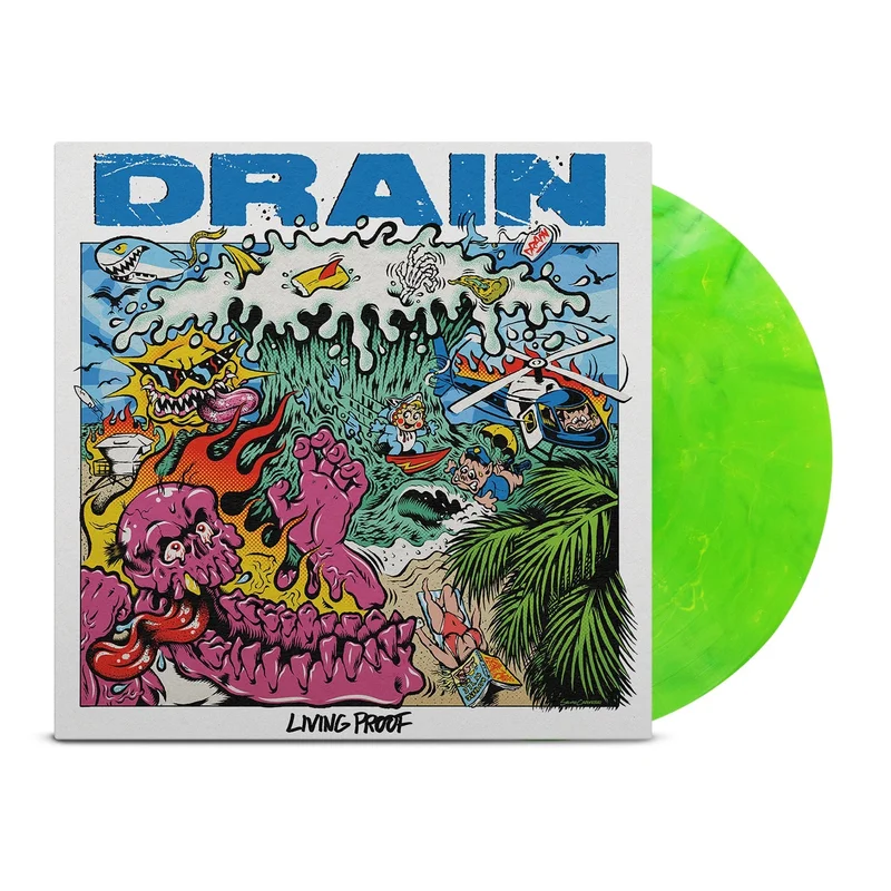 DRAIN LIVING PROOF LP - EXCLUSIVE - LTD. 500 - POISON DART FROG GREEN
