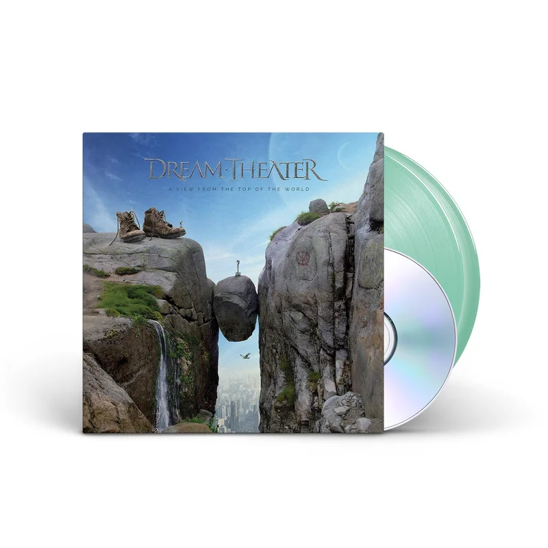 DREAM THEATER A VIEW FROM THE TOP OF THE WORLD 2LP - EXCLUSIVE - LTD. 500 - OPAQUE GREEEN