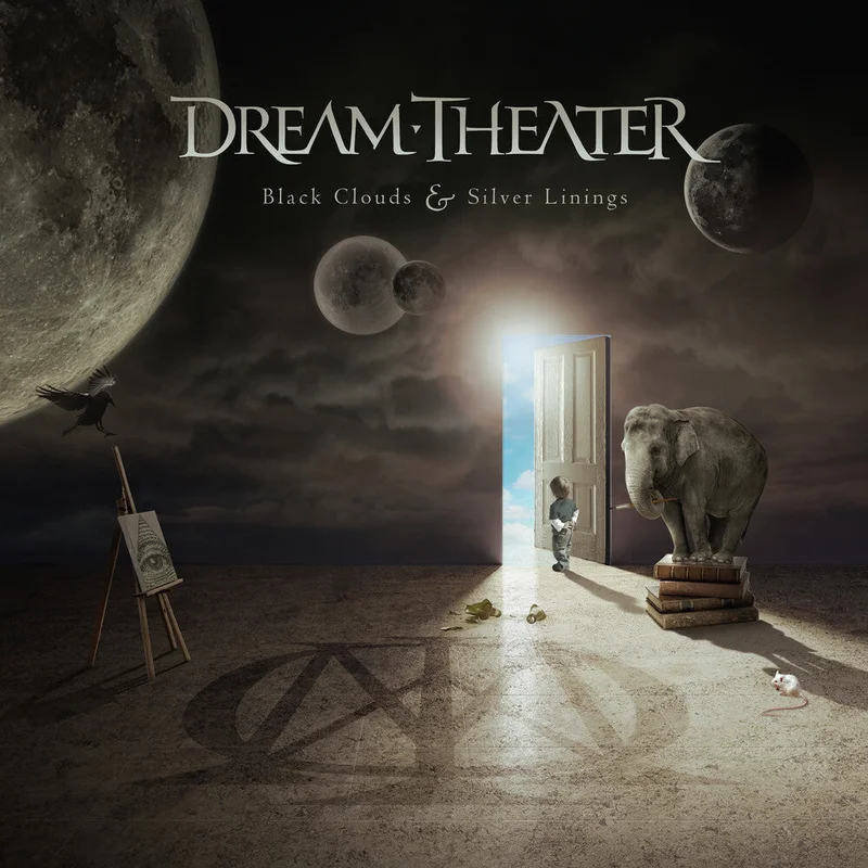 Dream Theater: Black Clouds & Silver Linings 12" (clear vinyl)