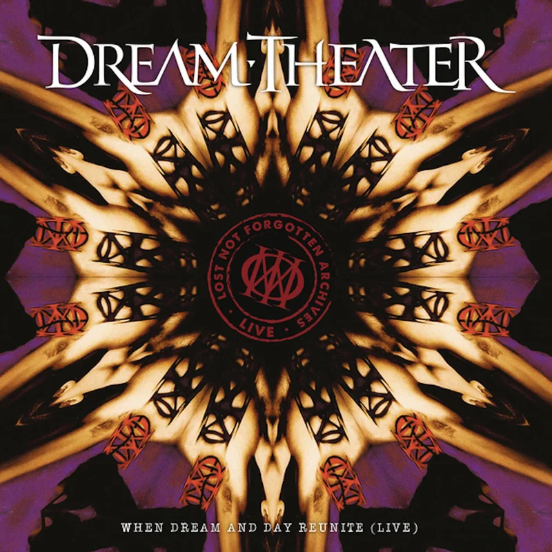 DREAM THEATER 'LOST NOT FORGOTTEN ARCHIVES: WHEN DREAM AND DAY REUNITE - LIVE' 2LP + CD - US VERSION - ORCHID
