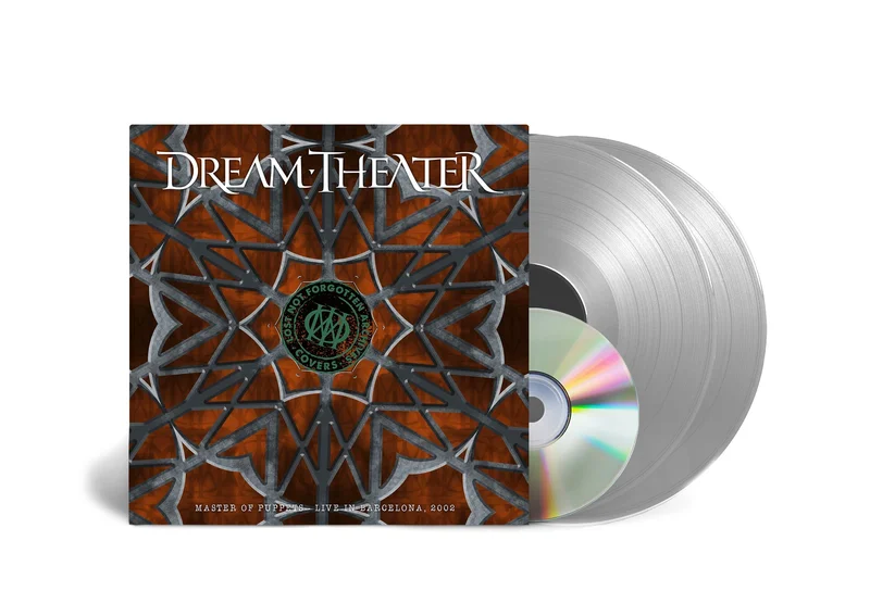 DREAM THEATER MASTER OF PUPPETS - LIVE IN BARCELONA 2002 2LP + CD  EXCLUSIVE - LTD. 300 - SILVER