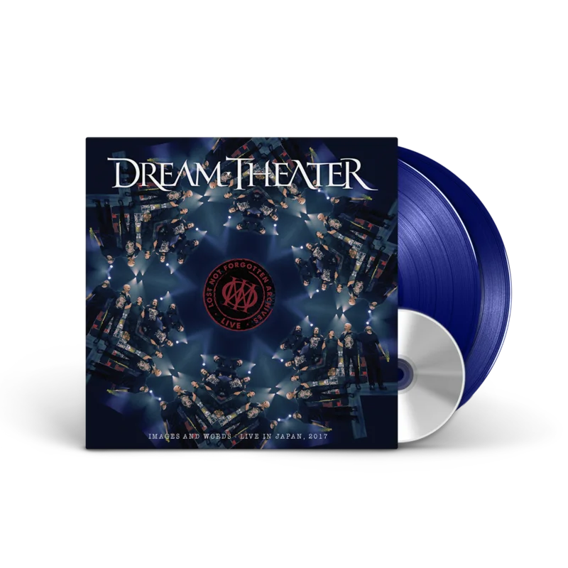 DREAM THEATER THE LOST NOT FORGOTTEN ARCHIVES - IMAGES & WORDS - LIVE IN JAPAN 2017 2LP - LTD. - COBALT