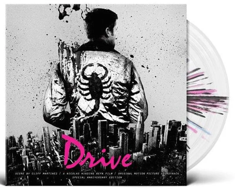 DRIVE SOUNDTRACK 10TH ANNIVERSARY 2LP - NEON NOIR SPLATTER