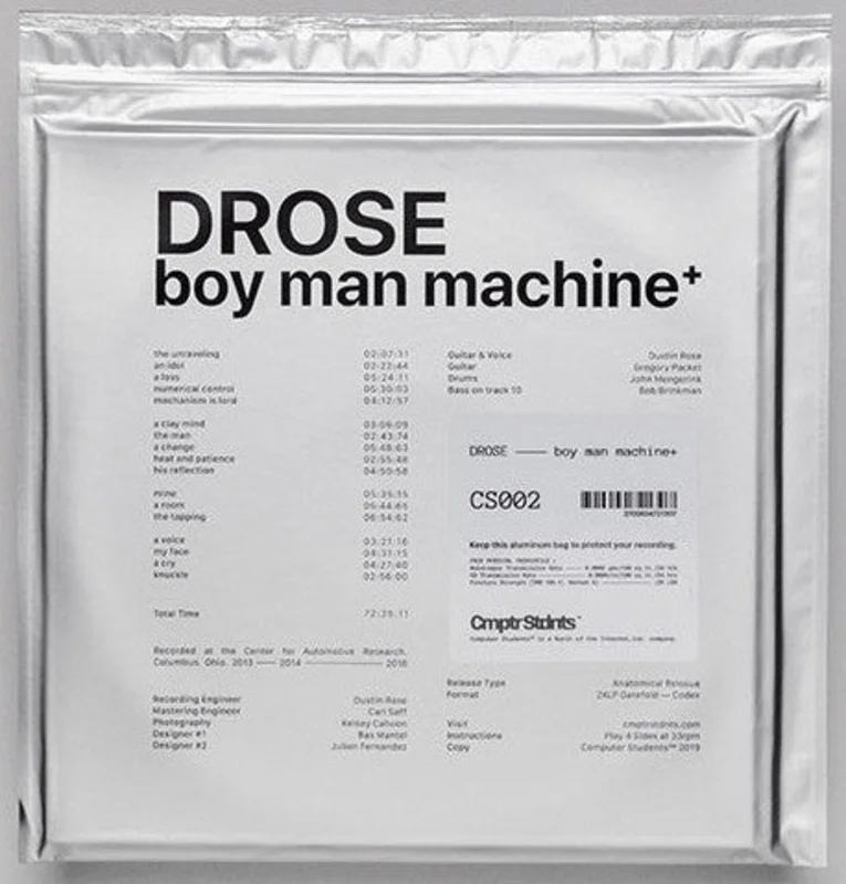 Drose: Boy Man Machine+ 2x12"
