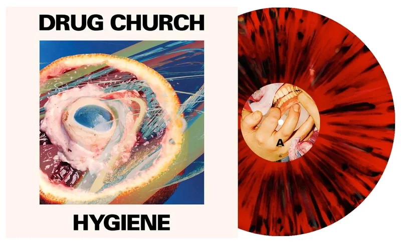 DRUG CHURCH 'HYGIENE' LP - EXCLUSIVE - LTD. 300 - RED/BLACK/SPLATTER