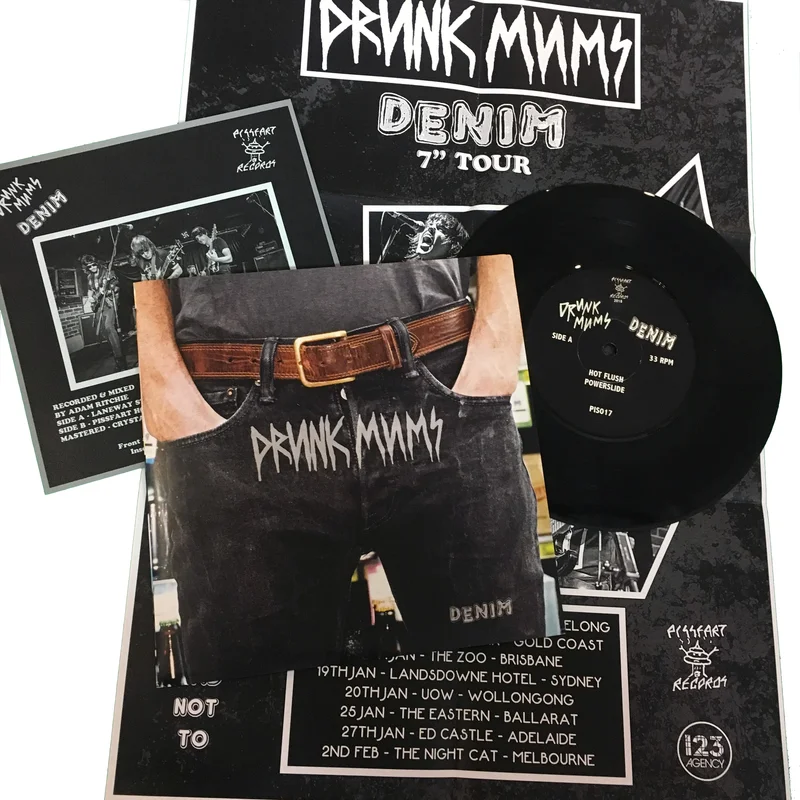 Drunk Mums: Denim 7"