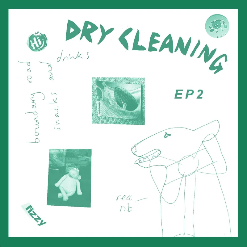 Dry Cleaning: Boundary Road Snacks And Drinks + Sweet Princess 12" (Clear Blue Vinyl)