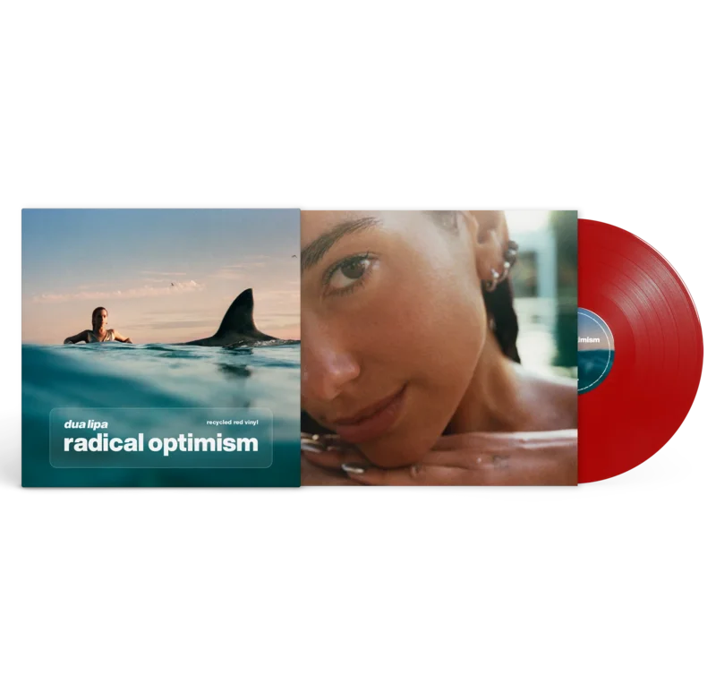 DUA LIPA - RADICAL OPTIMISM - INDIE EXCLUSIVE - RED COLOR - VINYL LP