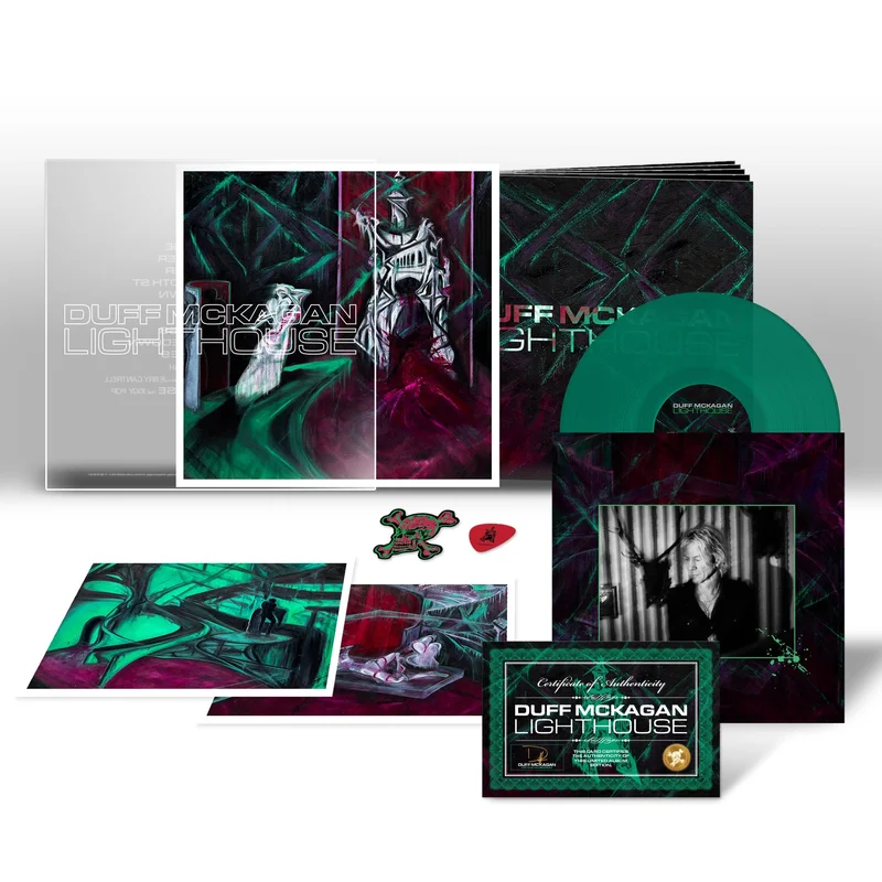 DUFF MCKAGAN LIGHTHOUSE DELUXE LP - EXCLUSIVE - LTD. 300 - EMERALD GREEN