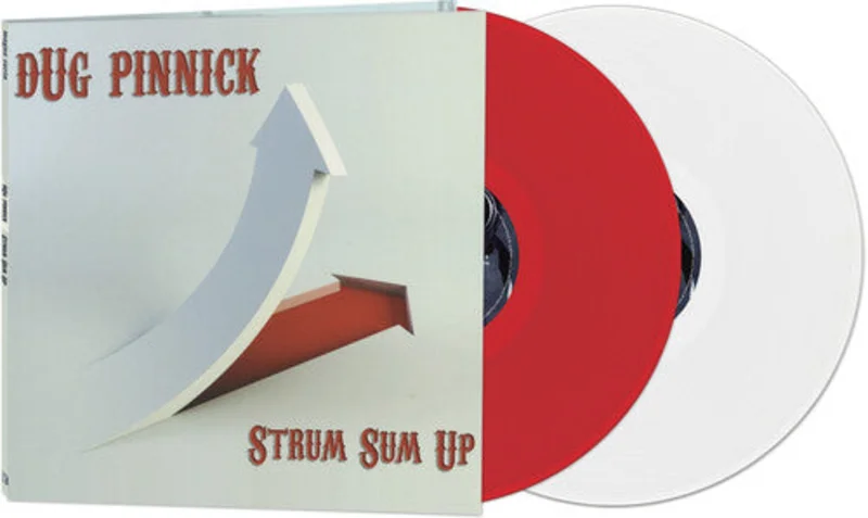 DUG PINNICK 'STRUM SUM UP' 2LP - RED/WHITE
