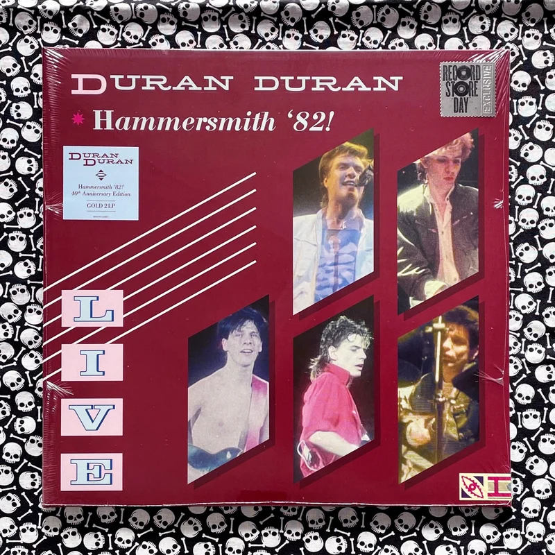 Duran Duran: Live at Hammersmith '82 12" (Black Friday 2022)