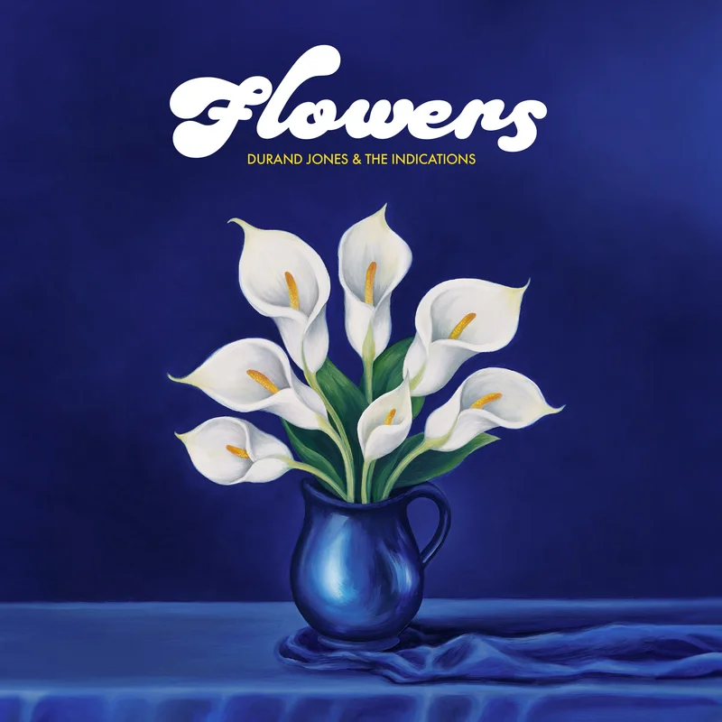 Durand Jones & The Indications: Flowers 12" (blue iceberg splash vinyl)