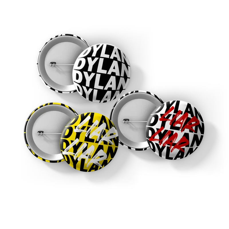 Dylan Pin Badge Set