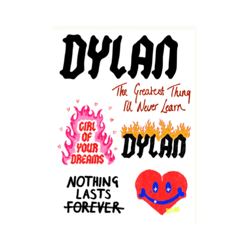 Dylan Sticker Sheet