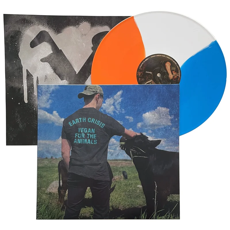 Earth Crisis: Vegan For The Animals 12" Syracuse Orangemen vinyl