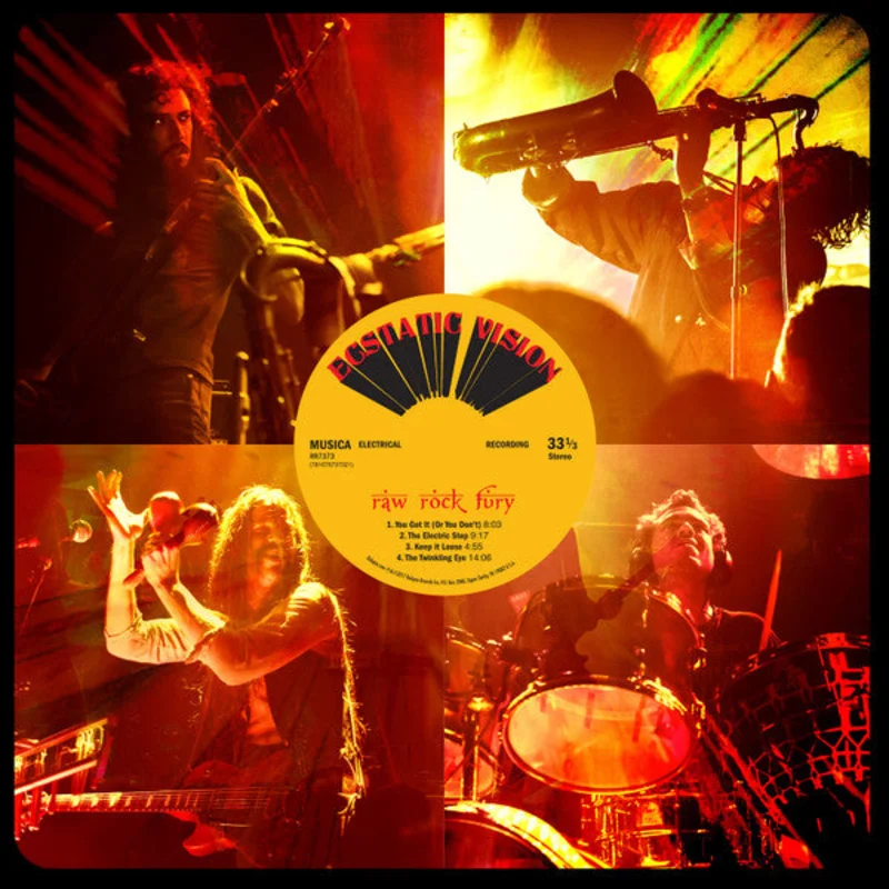 Ecstatic Vision: Raw Rock Fury 12"