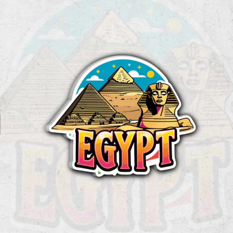 Egypt Country (SK Exclusive)- glossy vinyl sticker
