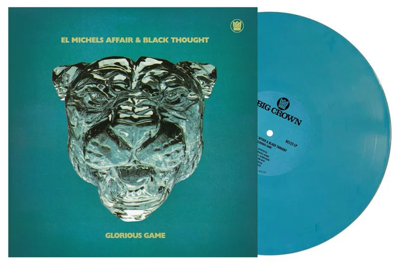 EL MICHELS AFFAIR & BLACK THOUGHT GLORIOUS GAME LP - SKY HIGH BLUE