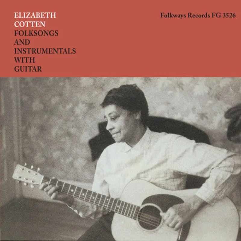 ELIZABETH COTTEN - FOLKSONGS AND INSTRUMENTALS WITH GUITAR - VINYL LP
