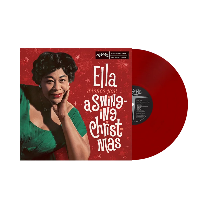 Ella Wishes You A Swinging Christmas: Ruby Red Vinyl LP