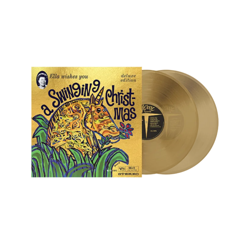 Ella Wishes You A Swinging Christmas: Transparent Gold Vinyl 2LP