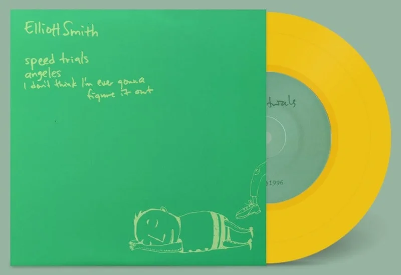 ELLIOTT SMITH 'SPEED TRIALS' 7" EP - YELLOW