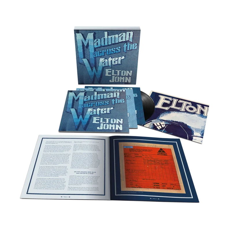 ELTON JOHN 'MADMAN ACROSS THE WATER' 50TH ANNIVERSARY 4LP