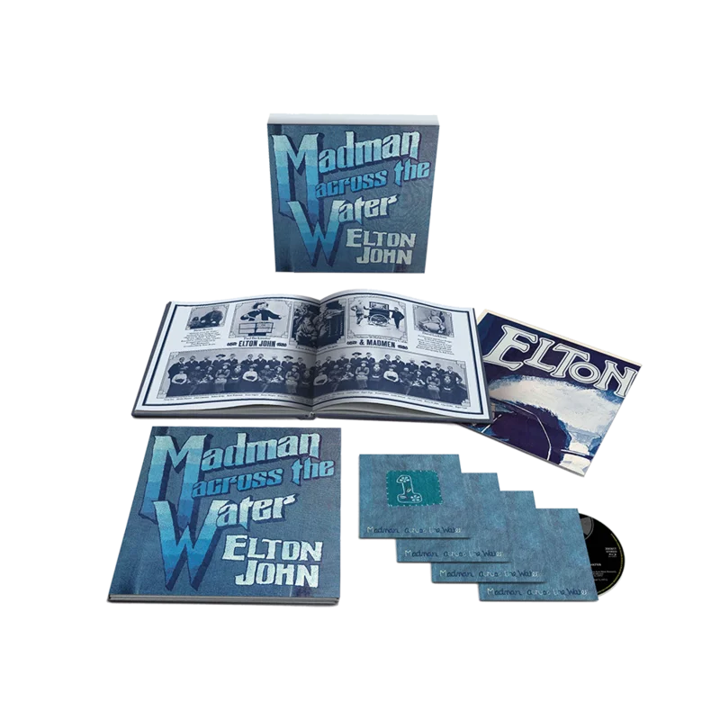 ELTON JOHN 'MADMAN ACROSS THE WATER' 50TH ANNIVERSARY SUPER DELUXE 3CD + BLU-RAY