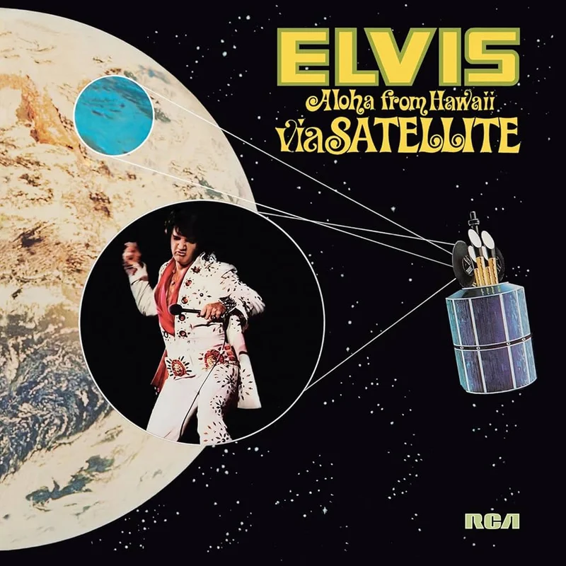 ELVIS PRESLEY - ALOHA FROM HAWAII VIA SATELLITE - 2-LP - VINYL LP