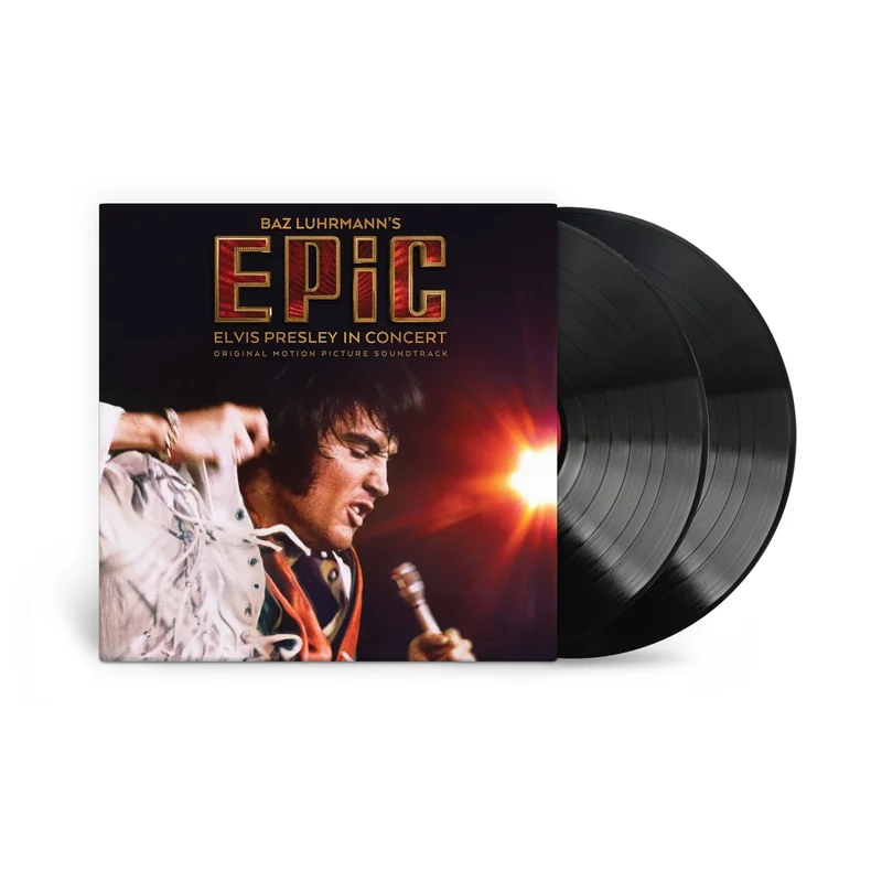 ELVIS PRESLEY - EPIC: ELVIS PRESLEY IN CONCERT - ORIGINAL MOTION PICTURE SOUNDTRACK - 2-LP - VINYL LP