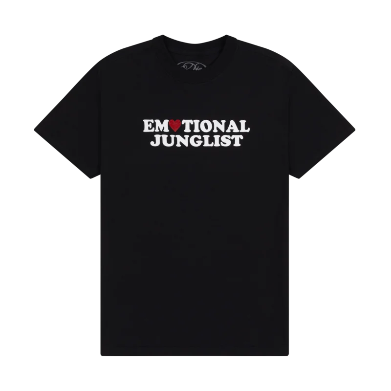 Emotional Junglist Black T-Shirt