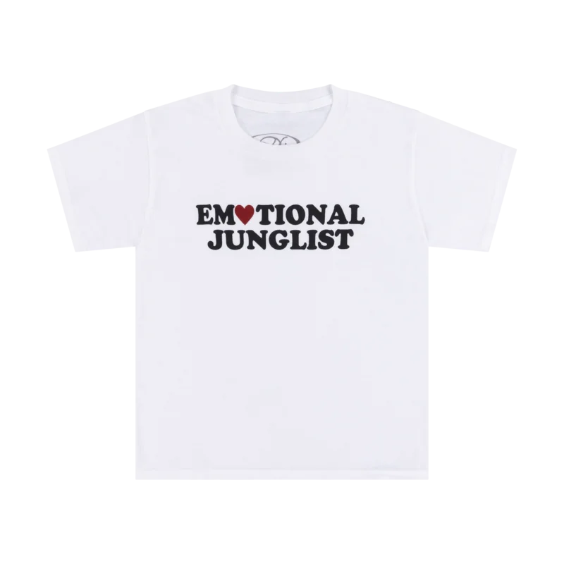 Emotional Junglist White Baby Tee