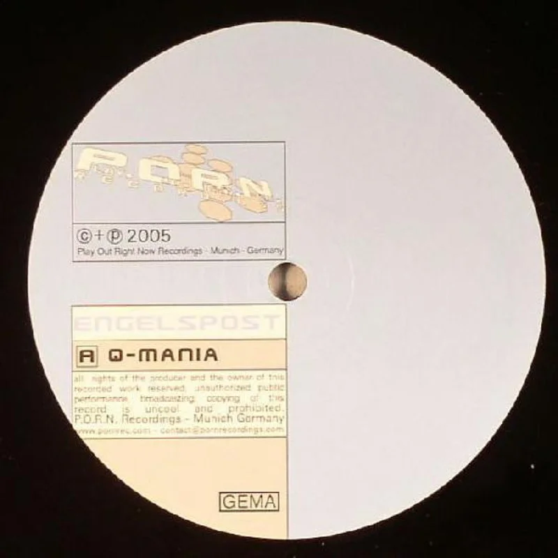 Engelspost: Q-Mania 12"