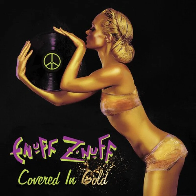ENUFF Z'NUFF 'COVERED IN GOLD' LP LTD. - GREEN/GOLD