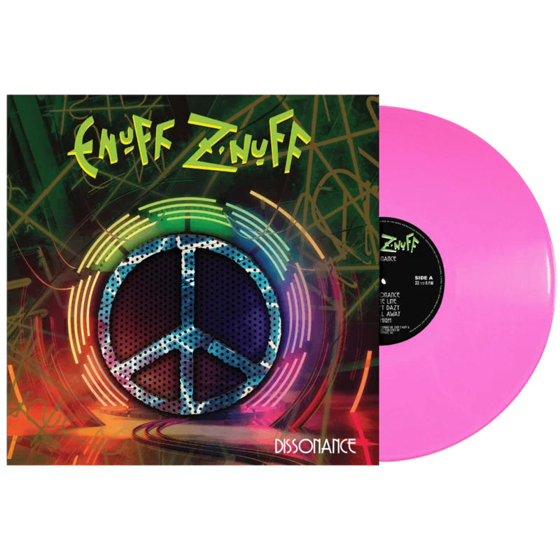 ENUFF Z'NUFF 'DISSONANCE' LP - PINK