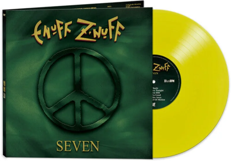 ENUFF Z'NUFF 'SEVEN' LP - YELLOW