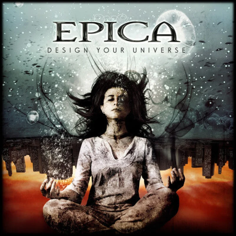 EPICA 'DESIGN YOUR UNIVERSE' 2LP - TRANSPARENT ORANGE