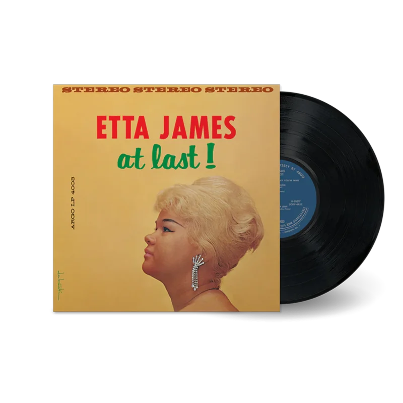 ETTA JAMES - AT LAST - CHESS 75 SERIES - VINYL LP
