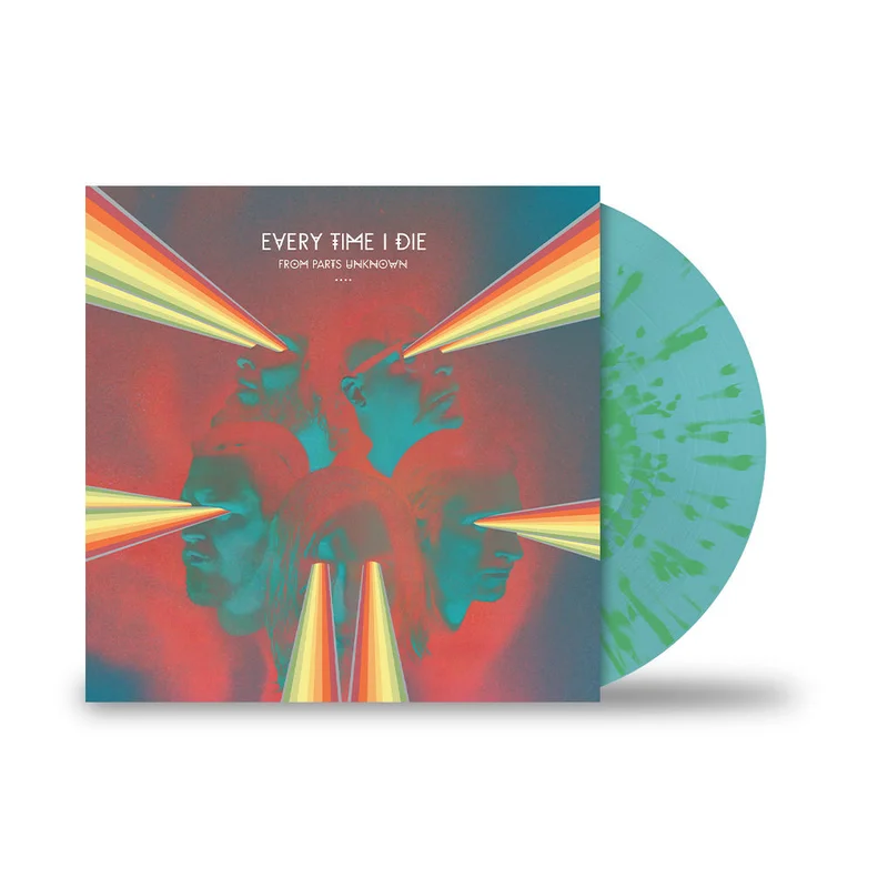 EVERY TIME I DIE FROM PARTS UNKNOWN LP - LTD. 500 - LIGHT BLUE/SPRING GREEN