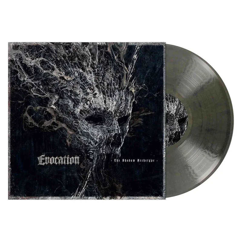 EVOCATION 'THE SHADOW ARCHETYPE' LP - CLEAR/BLACK MARBLE