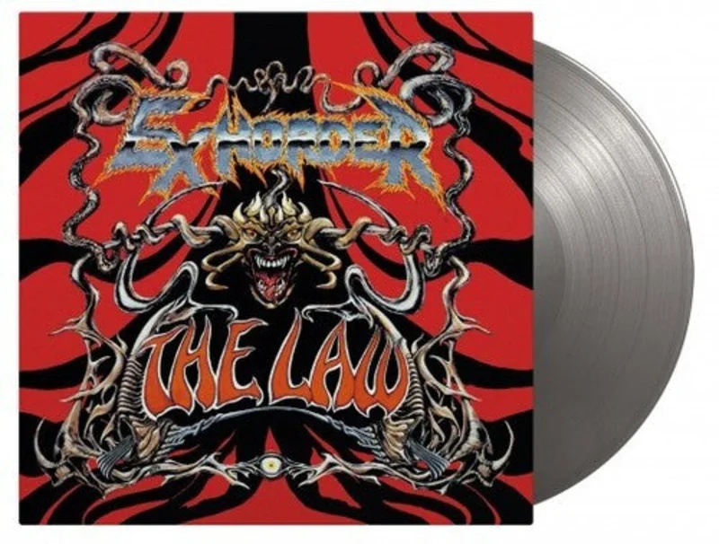 EXHORDER 'LAW' LP - IMPORT - LTD. - SILVER